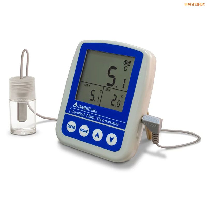 青島FlashCheck 認(rèn)證最大最小報(bào)警數(shù)字溫度計(jì)