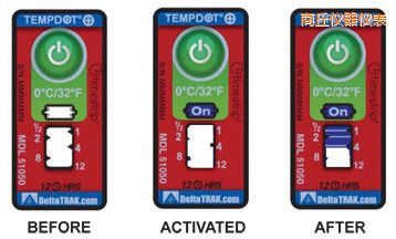 商丘溫度指示標(biāo)簽 累計上升時間/溫度的標(biāo)簽